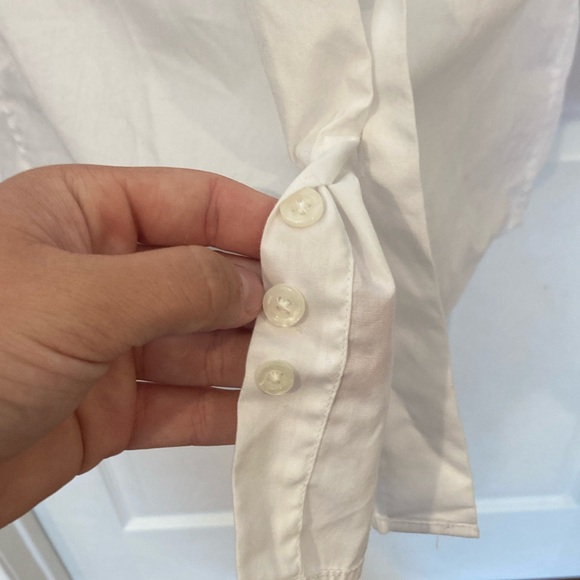 Bespoke Slim fit button down white long sleeve size 32/33 - Picture 4 of 7